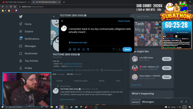 Tectone mad at Mizkif for not raiding him