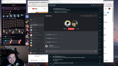 GROSS GORE GETS MAD AT GREEK!