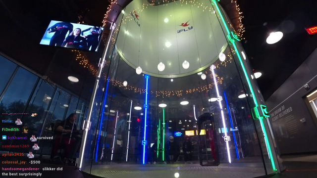 Pro skydiver turns on creative mode