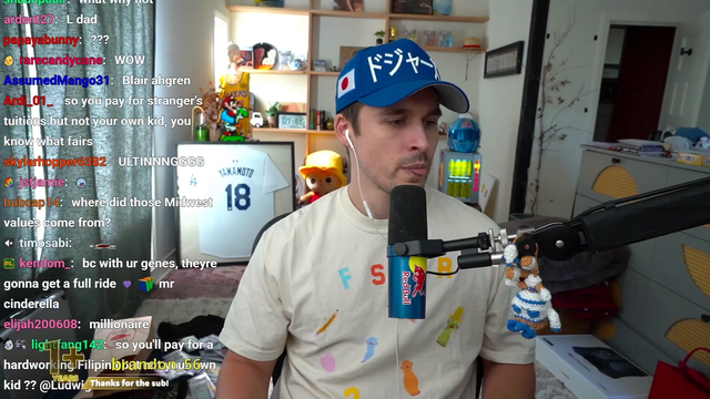 Ludwig explains why he refuses to pay for his future kid's college tuition