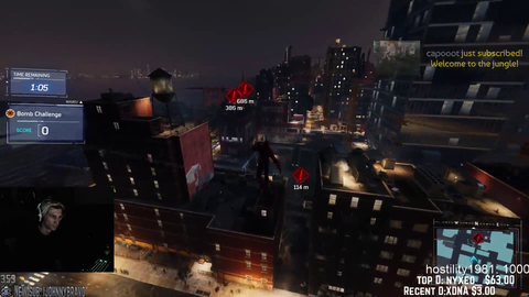 XQC POPS OFF IN SPIDERMAN PogChamp