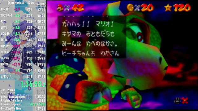 New SM64 120 Star World Record