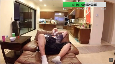 The perfect media donation that best describes this man