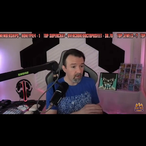54 year old live streamer claims I made thousands of dollars by posting him on this subreddit yestarday. Labels me a thief and calls for my arrest.