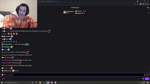 xQc name drops other gamba streamers