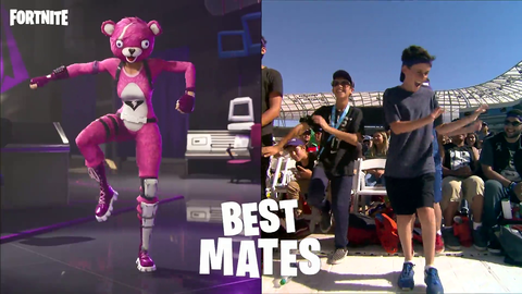 Mexican Andy snuck into the Fortnite event?