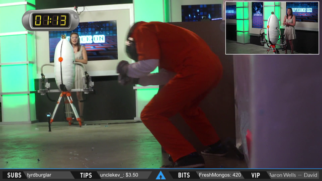 Alex vs the Paintball Machine Gun Turret