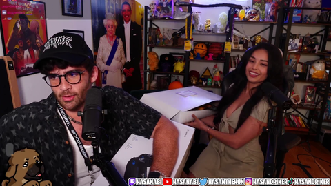 After 4 months of raising her, Valkyrae bakes and roasts Hasan's dog into a birthday cake