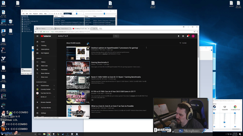 Destiny searches for family-friendly PC-related content that'll help him get an Intel sponsorship.