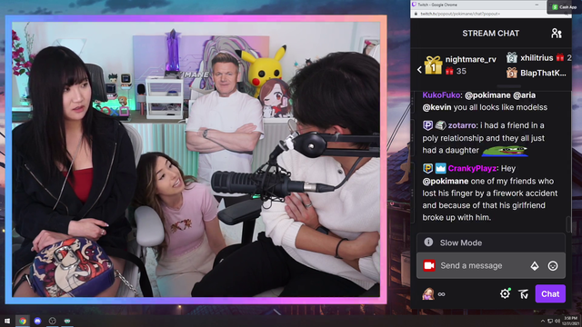 Poki explains polyamory to her friends