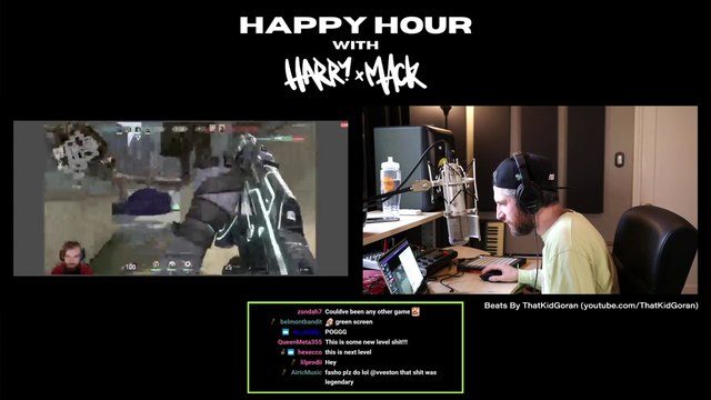 Harry Mack freestyles over a Valorant stream (goes on for a few minutes)