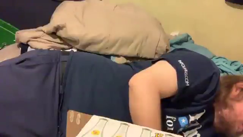 Rat Steals Passed Out Streamers Cigarettes