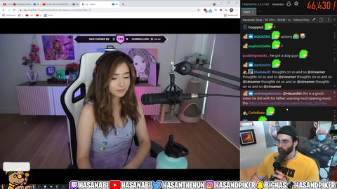 Hasan doesnt pay attention to pokimane