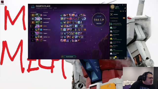 The last 10 Seconds of Scarra's stream before the intervention