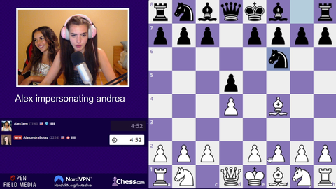 BotezLive - Alex impersonating Andrea