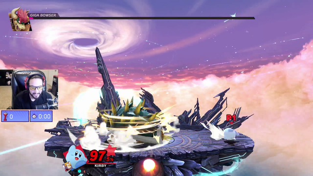 Nova leaves Giga Bowser with no health