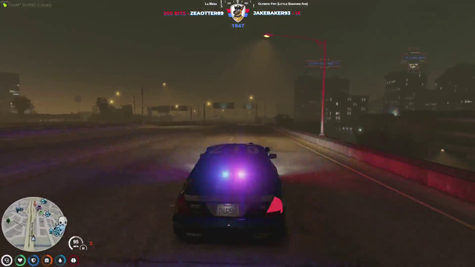 Pierre imitates officer down sounds