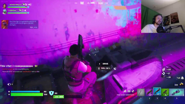 How to drive a boat in fortnite (Tutorial by Forsen)