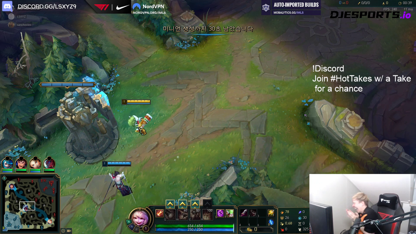Best League player in LS's chat