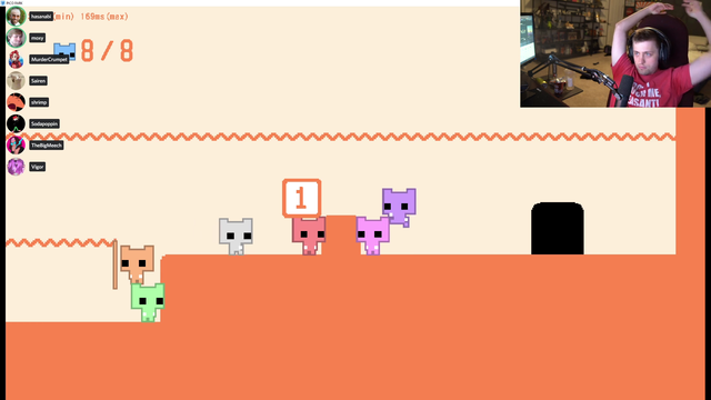 "That was lvl 1?" Eight 4heads doing brainstuff