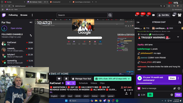 xQc Says Kai Shouldn't Be Doing Shit Like That