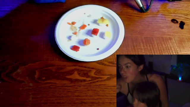 Streamer tries Japanese candy with her little brother