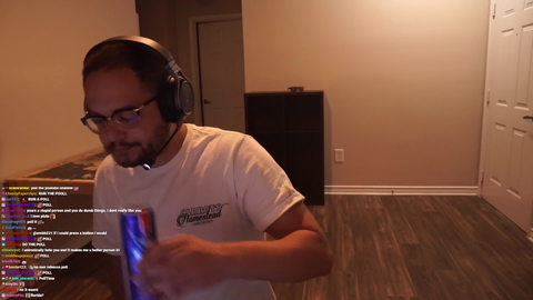 Erobb now has an infection in his eye due to getting bit by a fish.