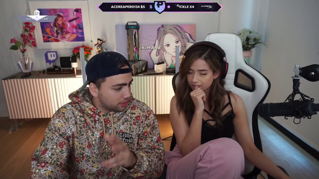 The tension between Pokimane and Mizkif is high