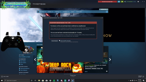Kid Yells At Mom After Getting His Steam Banned