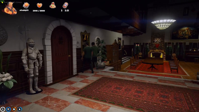 Even in Buddha's new GTA Manor; Hasan keeps getting away with it