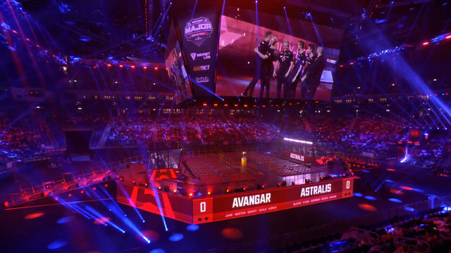 Thorin's awesome player introductions at the CS Major final for Astralis