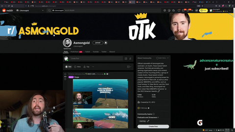 Asmongold after learning more about Saudi sponsorships: "I would do, probably, the Saudi Arabia thing"
