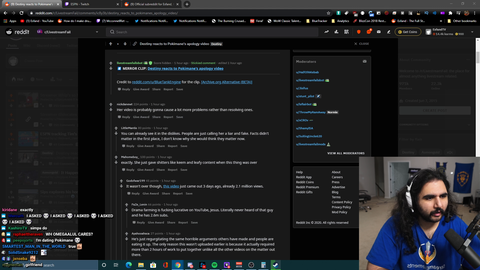 Esfand on Pokimanes apology