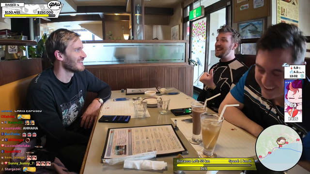PewDiePie learns he scammed Chris out of a GoPro while Connor dies laughing