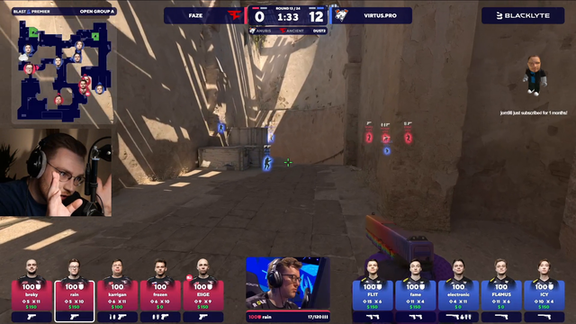 FAZE loses 13-0 to VP
