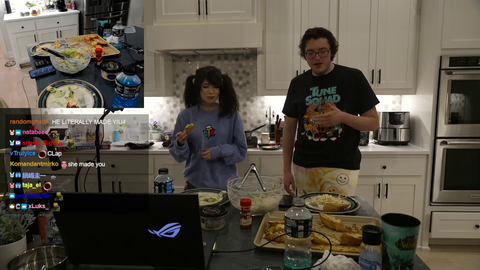 simply walks in on his parents