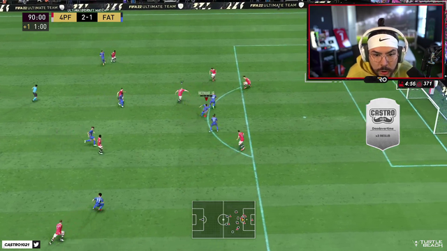 FIFA Streamer castro breaks his controller