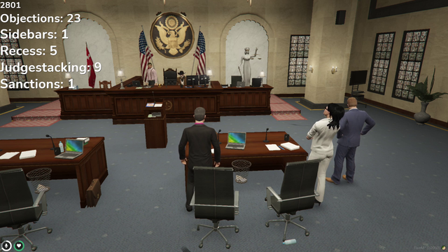 Dean walks out after judge ruling