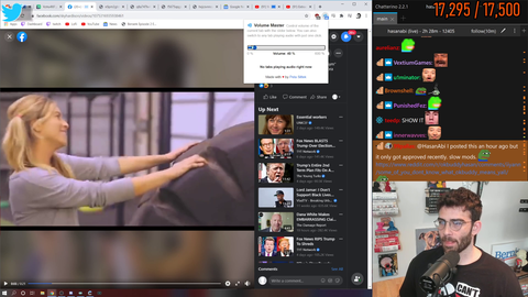 Hasan played a role in a movie called "The Gym" and someone found a clip