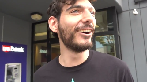 Young ice fan enjoys to sing the songs Ice plays,