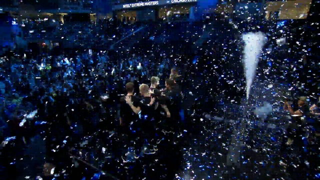 Astralis player breaks trophy as soon as he gets it