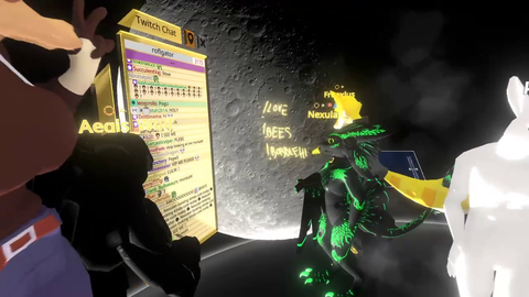 New VRGame (NeosVR) gives Twitch Chat power