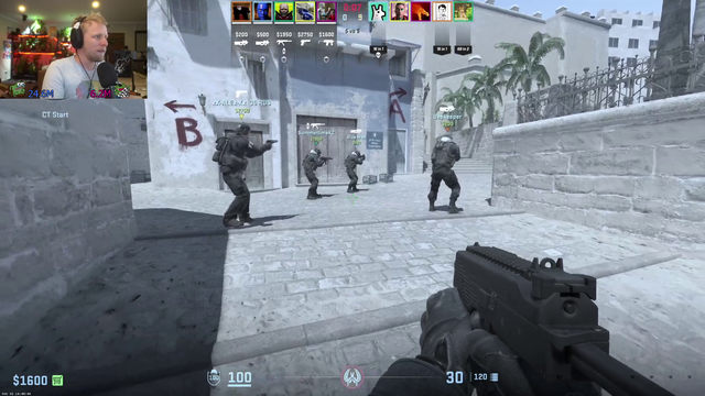 Quin calmy gets his first kill in CS after playing for hours