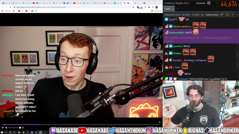 Hasan called out by a bruv rights activist