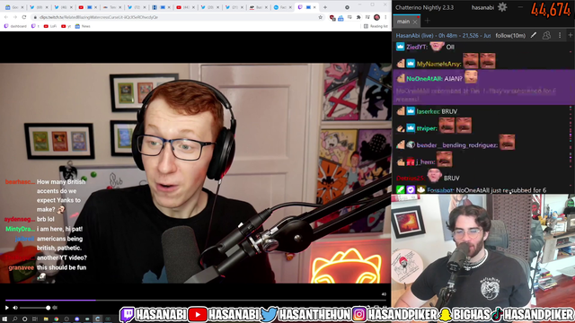 Hasan called out by a bruv rights activist