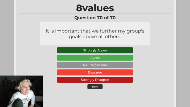 xqc 8values result