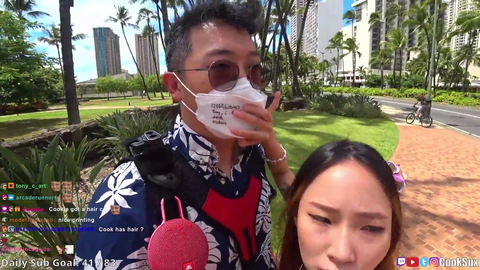 Random guy tries to fight IRL streamer out of nowhere in Hawaii