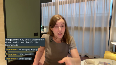 Streamer teaches chat about a little-known profession in Italian history