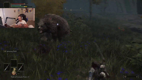 Erobb thinks he killed the bear boss, but get's a rude awakening