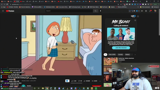 Esfand roleplaying in bed
